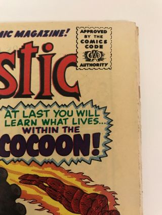 The Fantastic Four 67 Marvel Comics 1967 Jack Kirby FN,  1st Warlock App.  (Him) 3