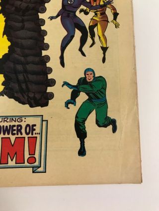The Fantastic Four 67 Marvel Comics 1967 Jack Kirby FN,  1st Warlock App.  (Him) 5