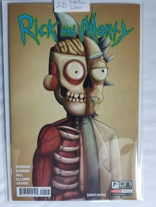 Rick And Morty 2 Colas Variant Nm,  2015
