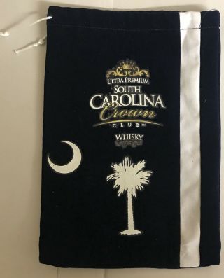 Ultra Premium South Carolina Crown Club Whisky Bag - Dark Navy Blue