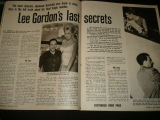 EVERYBODYS 1960s MOD BEAT MAG LEE GORDON JOHNNY O ' KEEFE BRIGITTE BARDOT BEATLES 2