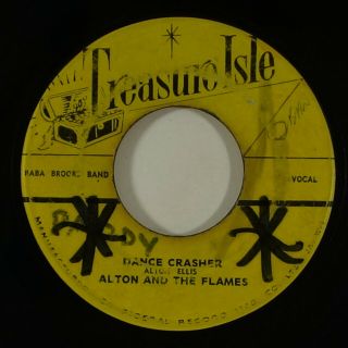 Alton Ellis & The Flames/baba Brooks " Dance Crasher " Reggae 45 Treasure Isle Mp3