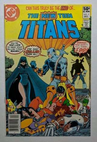 Teen Titans 2 (1980) - 1st Appearance Deathstroke