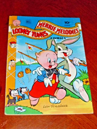 Looney Tunes Merrie Melodies 34 (1944) Vg - Cond.  Bugs Bunny Porky Pig