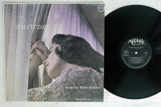 Billie Holiday Solitude Verve 23mj 3189 Japan Vinyl Lp