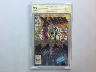 Marvel 1989 The Uncanny X - Men 244 Cbcs Signature Series 9.  2 Claremont Jubilee