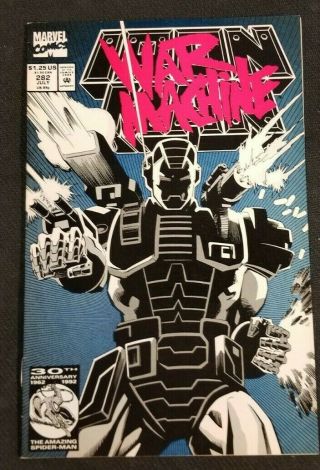 Marvel Comics Iron Man (1st Series) 282 1st Appearance War Machine Armor