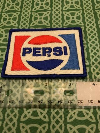 Vintage Pepsi Cola Soda Iron On Textile Patch