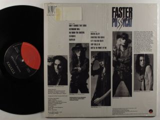 FASTER PUSSYCAT Self Titled ELEKTRA 60730 - 1 LP NM/VG,  SHRINK ^ 2