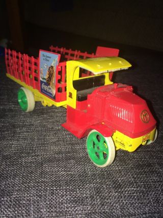 Vintage Yellow & Red Coca Cola Cast Iron Delivery Truck