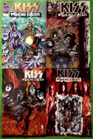 Kiss Psycho Circus 1 - 16 - Image Comics - 1997