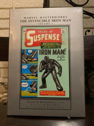 Marvel Masterworks The Invincible Iron Man Vol 1.  - Hardcover (,)