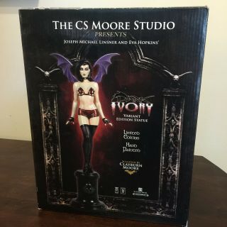 DARK IVORY Clayburn Moore Limited Statue 19/100 LINSNER CRY FOR DAWN 2