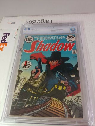 The Shadow Comic Book 1 (1973) - Dc Comics & Cbcs Graded 6.  0