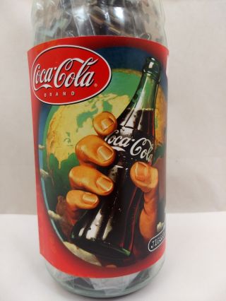 Coca - Cola Bottle Bank w/ 500 Piece 19 