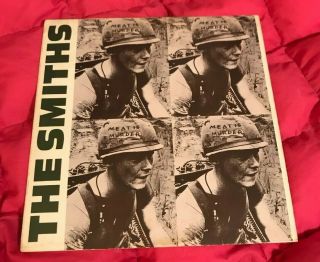 The Smiths Meat Is Murder 1985 Lp Sire Rough Trade 1 - 25269 Morrissey
