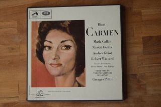 Bizet Carmen Callas Guiot Gedda Massard Pretre Emi Angel San 140/2 Gold