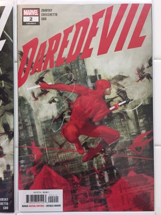 Daredevil Vol 6 1 2 3 4 5 & Man Without Fear 5.  First Cole North NM 1st Prints 3
