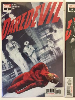 Daredevil Vol 6 1 2 3 4 5 & Man Without Fear 5.  First Cole North NM 1st Prints 4