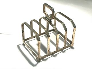 Mappin & Webb Solid Silver Toast Rack - 1920 