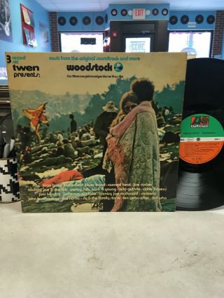 Woodstock 3 Lp Og German Pressing Psych Acid