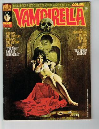 Vampirella 35 Warren 1974 Nm - Horror Comic Mag Enrich Auraleon Maroto Max Ortiz