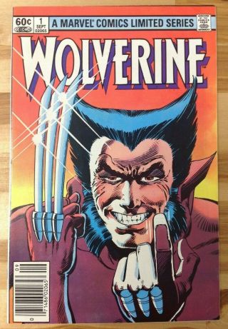 Wolverine Limited Series 1 (1982) Frank Miller / Vf,  Or Better