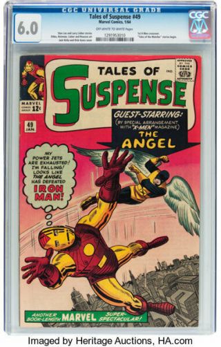 Tales Of Suspense 49 Cgc 6.  0 Fine Marvel 1964