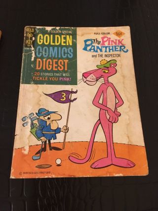 Golden Comics Digest,  3 total,  2 The Pink Panther,  1 Littke Lulu and Tubby 5