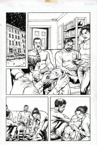 Red Team Issue 4 Page 7 Comic Book Art Craig Cermak Garth Ennis Splash