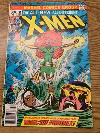 The X - Men 101 (oct 1976,  Marvel) 1st App The Phoenix