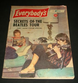 Everybodys 1960s Mod Beat Mag Beatles Billy Fury Billy Thorpe Digger Revell