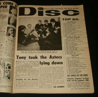 EVERYBODYS 1960s MOD BEAT MAG BEATLES BILLY FURY BILLY THORPE DIGGER REVELL 5