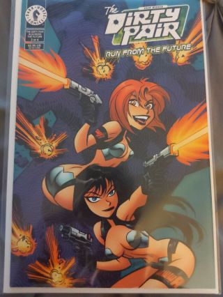 The Dirty Pair: Run From The Future 3 Bruce Timm Rare 2000