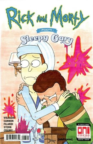 Rick And Morty Sleepy Gary 1 Sketch Cover Artwork By Michael Munshaw
