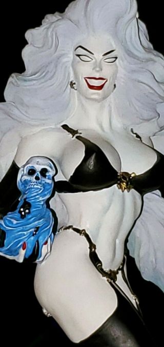 MOORE CREATIONS CHAOS LADY DEATH STATUE 1995 Brian Pulido 2