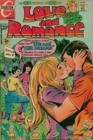 Love And Romance 5 Charlton Comics 1972 Shirley Jones Poster