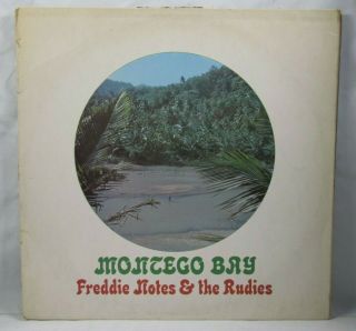 Freddie Notes And The Rudies Montego Bay 1970 Vinyl Record Lp V