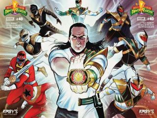 Mighty Morphin Power Rangers 40 Exclusive Connecting Variant (both Covers)