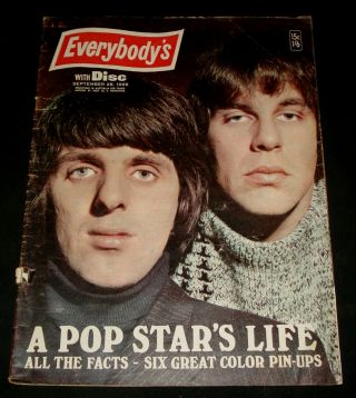 Everybodys 1960s Mod Beat Mag Bobby & Laurie Munsters Easybeats Dinah Lee Normie