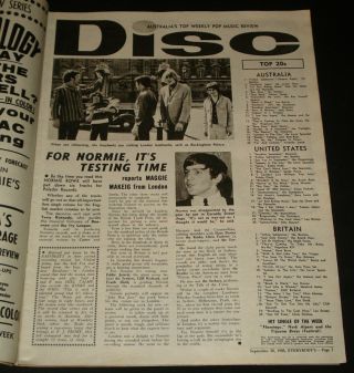 EVERYBODYS 1960s MOD BEAT MAG BOBBY & LAURIE MUNSTERS EASYBEATS DINAH LEE NORMIE 3