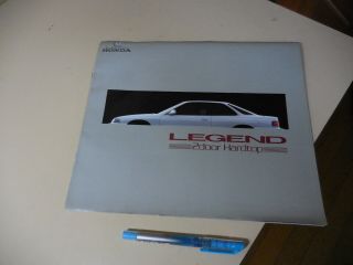 Honda Legend 2door Hardtop Japanese Brochure 1987/02 E - Ka3 C27a