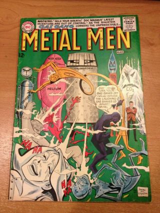 Metal Men 1964 Dc Comic Book 6 (4.  5) Vg,  Silver Age Comb Ship
