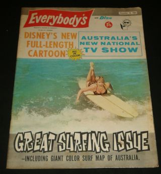 Everybodys 1960s Mod Beat Mag Surfing Julie Newmar Little Pattie Digby Richards