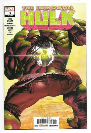 Marvel Comics The Immortal Hulk 3 First Printing