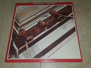 The Beatles 1962 - 1966 Lp Vinyl Red Album Record Capitol Records Skbo 3403