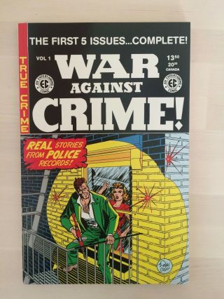 War Against Crime Vol 1 Ec Annual Gemstone Reprint Pre - Code Comics