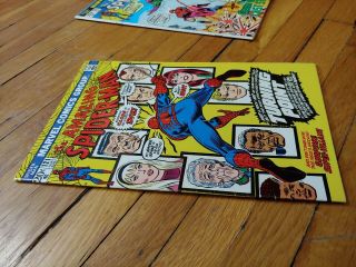 Spiderman 121 1973 Bright Colors.  Death of Gwen Stacy.  Marvel Key 7