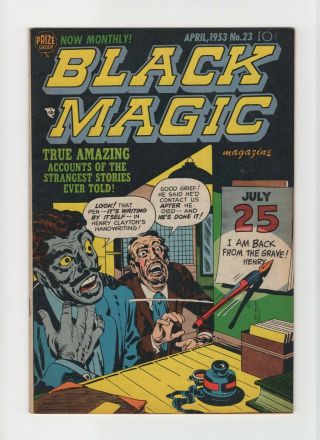 Black Magic Vol 3 5 (23) Vf/nm 9.  0 Prize Comic Horror Golden Age