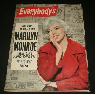 Everybodys 1960s Mod Beat Mag Marilyn Monroe - Margarita Sierra - Sean Flynn
